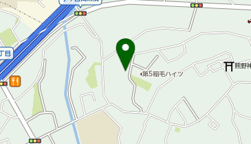 ビレッジハウス小中台の地図画像