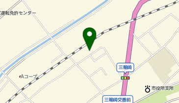 ビレッジハウス三輪崎の地図画像