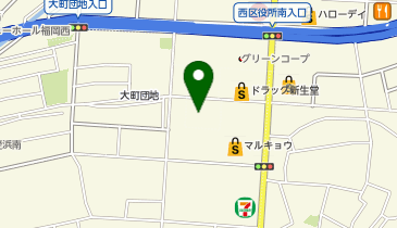 ビレッジハウス姪浜の地図画像