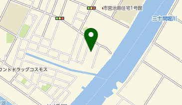ビレッジハウス大阪池島の地図画像