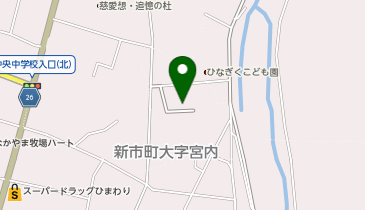 ビレッジハウス新市の地図画像