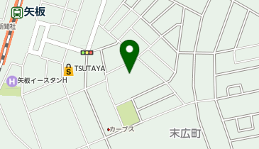 ビレッジハウス矢板の地図画像