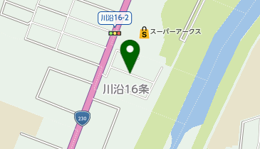 ビレッジハウス川沿の地図画像