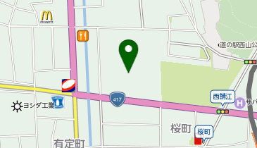 ヤスサキ グルメ館鯖江店の地図画像
