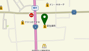 ヤスサキ TULLY&rsquo;S COFFEEワイプラザ武生店の地図画像