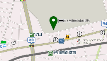 フィットイージー 守山自衛隊前店の地図画像