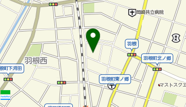 フィットイージー 岡崎羽根店の地図画像