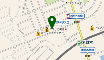 フィットイージー 日進米野木店の地図画像