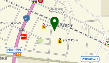 フィットイージー 佐久平店の地図画像