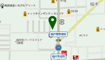 フィットイージー 稲沢警察署前店の地図画像