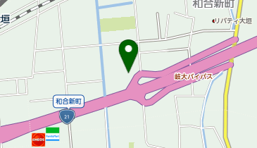 フィットイージー 大垣東店の地図画像