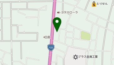 フィットイージー 館林店の地図画像