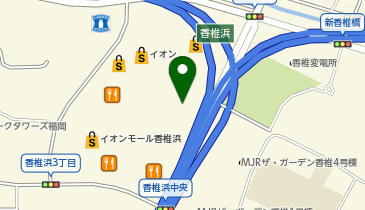 フィットイージー イオンモール香椎浜店の地図画像