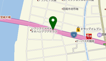 フィットイージー 宮崎大橋店の地図画像