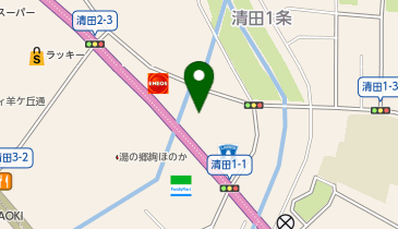フィットイージー 札幌清田店の地図画像