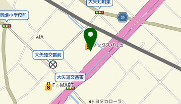 フィットイージー 四日市大矢知店の地図画像