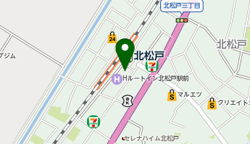 サンハルク フラワー薬局 北松戸駅東口店の地図画像