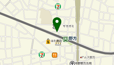 サンハルク フラワー薬局 野方駅北口店の地図画像