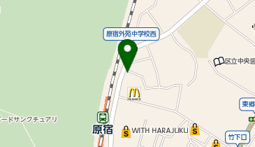 ベビタピ トーキョー原宿店の地図画像