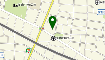 グランダ常盤台弐番館の地図画像