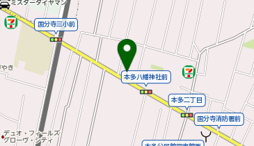 グランダ国分寺の地図画像