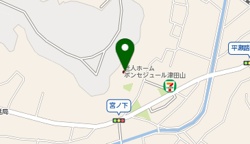 リハビリホームボンセジュール溝の口の地図画像