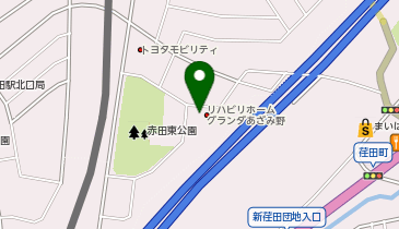 リハビリホームグランダあざみ野の地図画像