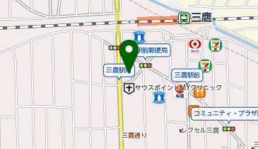 リハビリホームボンセジュール三鷹の地図画像