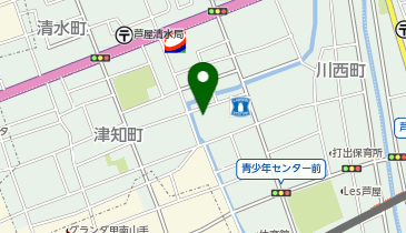 リハビリホームくらら芦屋の地図画像