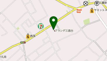 グランダ三鷹台の地図画像