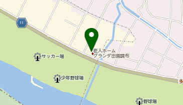くらら田園調布の地図画像