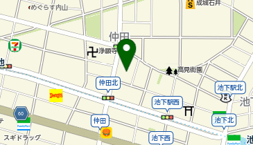 まどか池下の地図画像