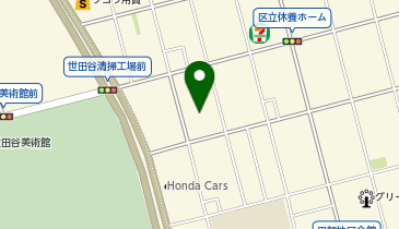 リハビリホームくらら砧公園の地図画像