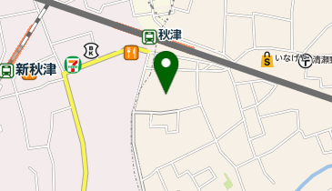 まどか秋津の地図画像