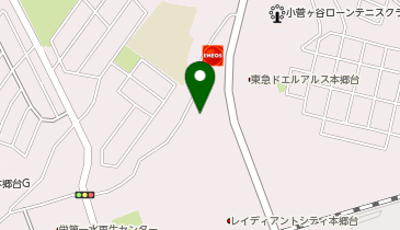 リハビリホームグランダ本郷台の地図画像