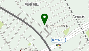 ここち稲毛の地図画像
