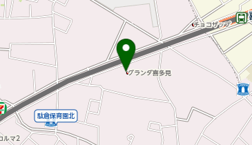 リハビリホームグランダ喜多見の地図画像