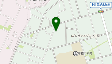 リハビリホームくらら上井草の地図画像