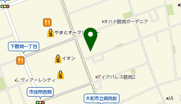 グランダ鶴間・大和の地図画像