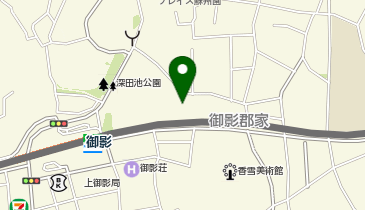 グランダ御影山手弐番館の地図画像