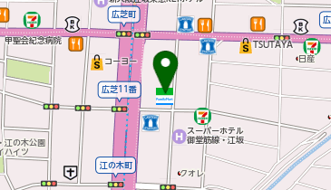 ここち江坂の地図画像