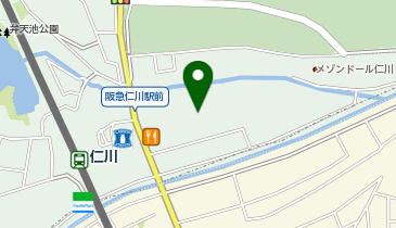 くらら仁川の地図画像