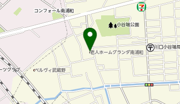リハビリホームグランダ南浦和の地図画像