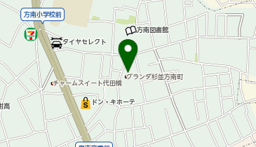 リハビリホームグランダ杉並方南町の地図画像