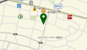 くらら宮前平の地図画像