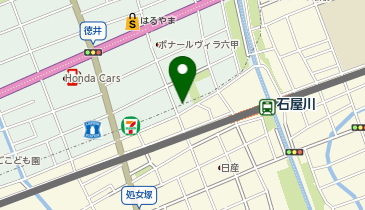メディカルホームグランダ御影西の地図画像