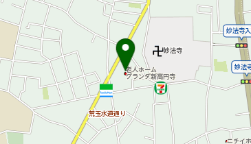 リハビリホームグランダ新高円寺の地図画像