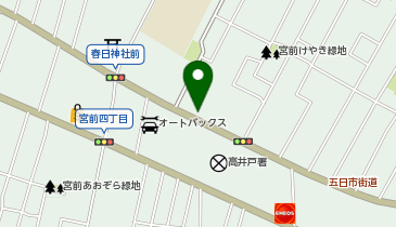 グランダ杉並宮前の地図画像
