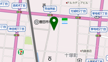 リハビリホームグランダ豊田市役所前の地図画像
