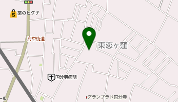 ボンセジュール西国分寺の地図画像